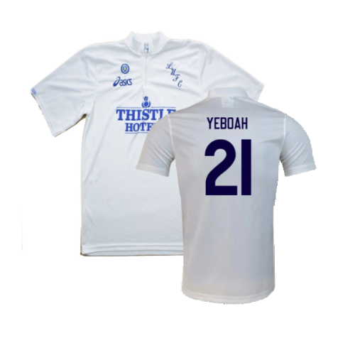 Leeds United 1995-1996 Home Shirt (Excellent) (Yeboah 21)
