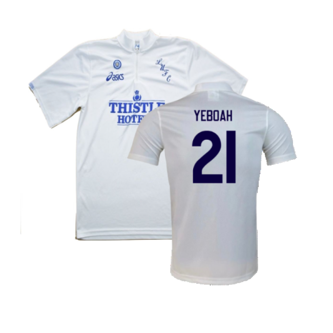 Leeds United 1995-1996 Home Shirt (Excellent) (Yeboah 21)