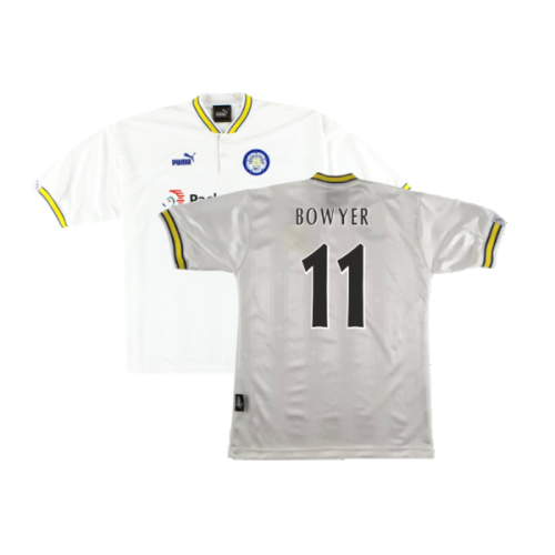 Leeds United 1996-98 Home Shirt (L) (Mint) (Bowyer 11)