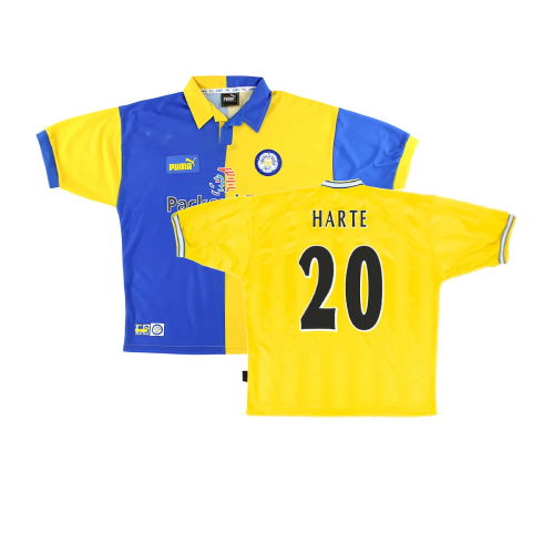 Leeds United 1997-99 Away Shirt (L) (Very Good) (Harte 20)