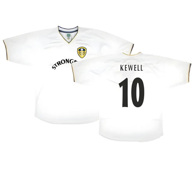Leeds United 2001 Retro Football Shirt (Kewell 10)