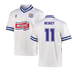 Leicester City 1997 Away Retro Shirt (HESKEY 11)
