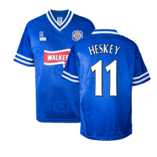 Leicester City 1997 Home Retro Shirt (HESKEY 11)