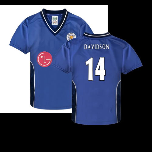 Leicester City 2002 Home Retro Shirt (Davidson 14)