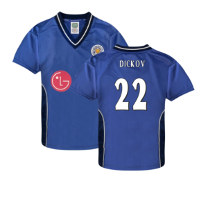 Leicester City 2002 Home Retro Shirt (Dickov 22)