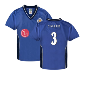 Leicester City 2002 Home Retro Shirt (Sinclair 3)