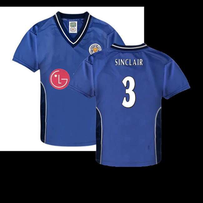 Leicester City 2002 Home Retro Shirt (Sinclair 3)