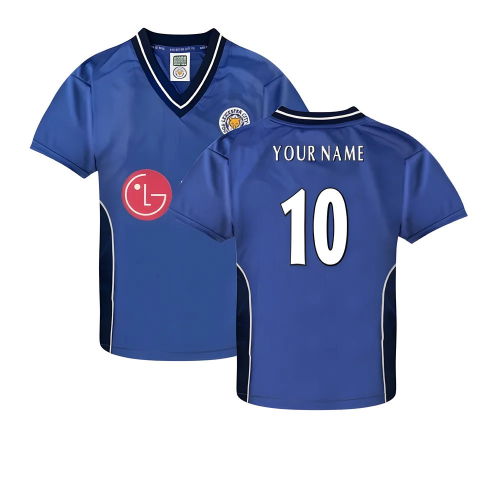 Leicester City 2002 Home Retro Shirt (Your Name)