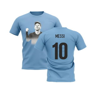 Lionel Messi Legend T-Shirt (Sky) (Messi 10)