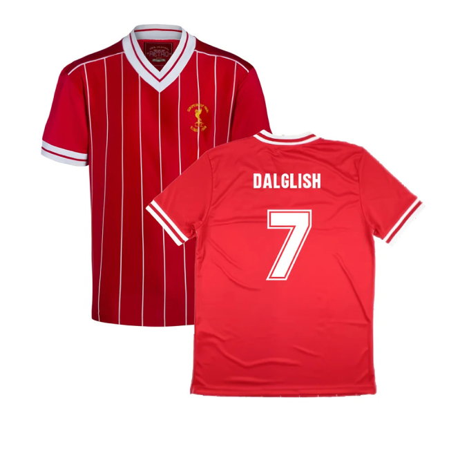 Liverpool 1984 Rome Retro Football Shirt (DALGLISH 7)