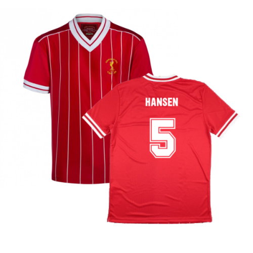 Liverpool 1984 Rome Retro Football Shirt (Hansen 5)