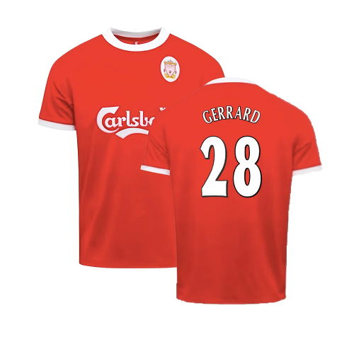 Liverpool 1998-2000 Home Shirt (Gerrard 28)