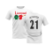 Liverpool 2000-2001 Retro Shirt T-shirt - Text (White) (McAllister 21)