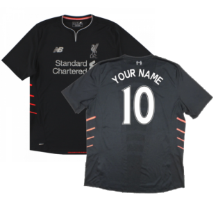 Liverpool 2016-17 Away Shirt ((Excellent) XXL) (Your Name)