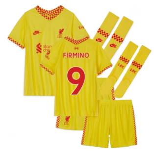 Liverpool 2021-2022 3rd Little Boys Mini Kit (FIRMINO 9)