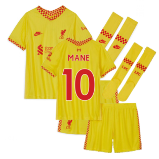 Liverpool 2021-2022 3rd Little Boys Mini Kit (MANE 10)