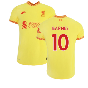 Liverpool 2021-2022 3rd Shirt (BARNES 10)