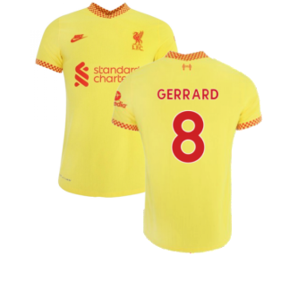Liverpool 2021-2022 3rd Shirt (Kids) (GERRARD 8)