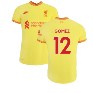 Liverpool 2021-2022 3rd Shirt (Kids) (GOMEZ 12)