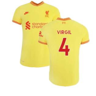 Liverpool 2021-2022 3rd Shirt (Kids) (VIRGIL 4)