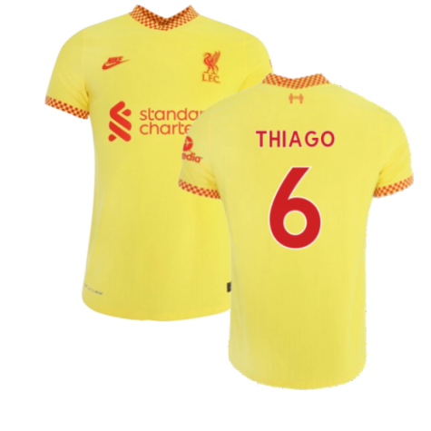 Liverpool 2021-2022 3rd Shirt (THIAGO 6)