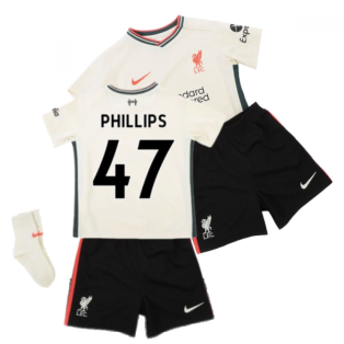 Liverpool 2021-2022 Away Baby Kit (PHILLIPS 47)