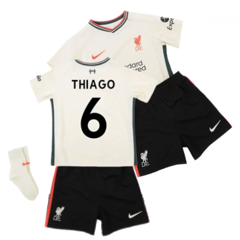 Liverpool 2021-2022 Away Baby Kit (THIAGO 6)