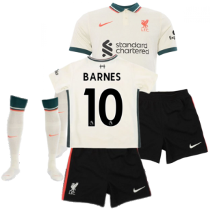 Liverpool 2021-2022 Away Little Boys Mini Kit (BARNES 10)
