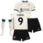 Liverpool 2021-2022 Away Little Boys Mini Kit (TORRES 9)