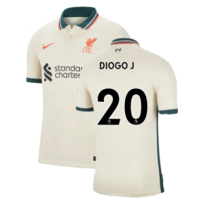 Liverpool 2021-2022 Away Shirt (DIOGO J 20)