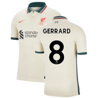Liverpool 2021-2022 Away Shirt (GERRARD 8)