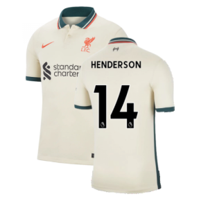 Liverpool 2021-2022 Away Shirt (HENDERSON 14)