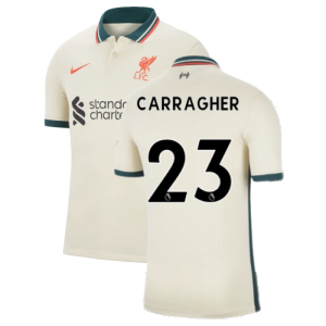 Liverpool 2021-2022 Away Shirt (Kids) (CARRAGHER 23)