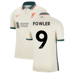 Liverpool 2021-2022 Away Shirt (Kids) (FOWLER 9)