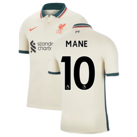 Liverpool 2021-2022 Away Shirt (Kids) (MANE 10)