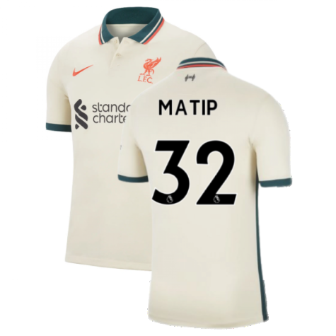 Liverpool 2021-2022 Away Shirt (Kids) (MATIP 32)
