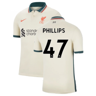 Liverpool 2021-2022 Away Shirt (Kids) (PHILLIPS 47)