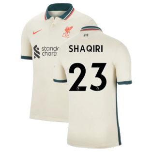 Liverpool 2021-2022 Away Shirt (Kids) (SHAQIRI 23)