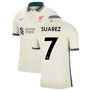 Liverpool 2021-2022 Away Shirt (Kids) (SUAREZ 7)