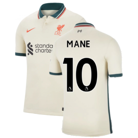 Liverpool 2021-2022 Away Shirt (MANE 10)