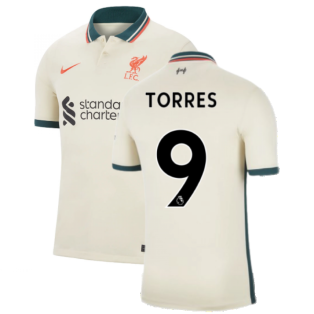 Liverpool 2021-2022 Away Shirt (TORRES 9)