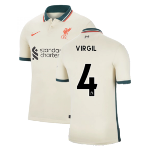 Liverpool 2021-2022 Away Shirt (VIRGIL 4)