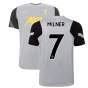 Liverpool 2021-2022 CL Training Shirt (Wolf Grey) (MILNER 7)