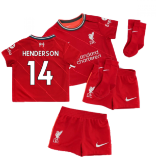 Liverpool 2021-2022 Home Baby Kit (HENDERSON 14)