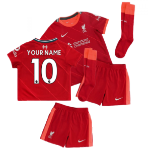 Liverpool 2021-2022 Home Little Boys Mini Kit