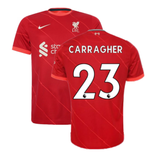 Liverpool 2021-2022 Home Shirt (CARRAGHER 23)