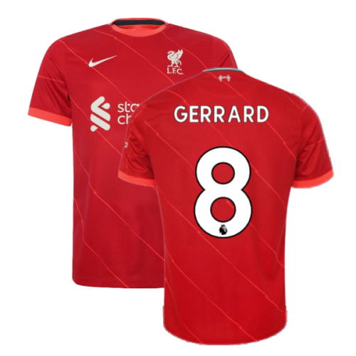 Liverpool 2021-2022 Home Shirt (GERRARD 8)
