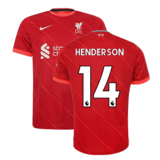 Liverpool 2021-2022 Home Shirt (HENDERSON 14)