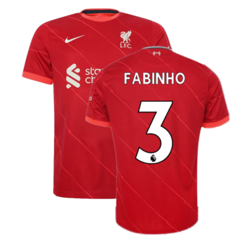 Liverpool 2021-2022 Home Shirt (Kids) (FABINHO 3)