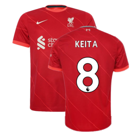 Liverpool 2021-2022 Home Shirt (Kids) (KEITA 8)